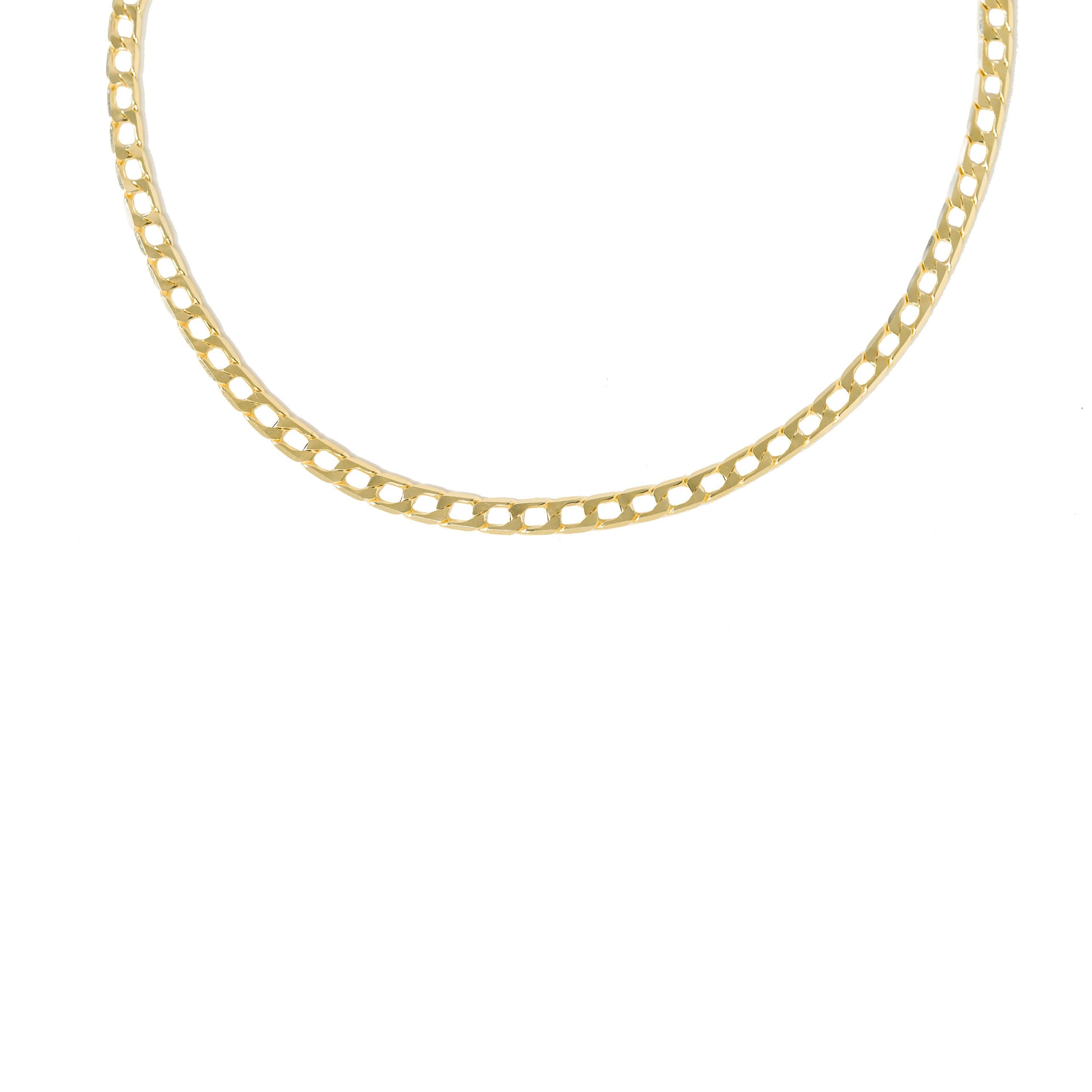 Classic Hollow Chain 925 Sterling Silver Necklace