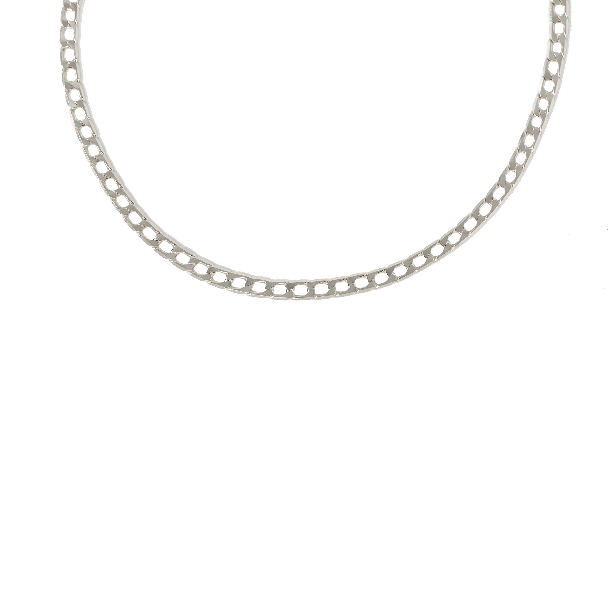 Classic Hollow Chain 925 Sterling Silver Necklace