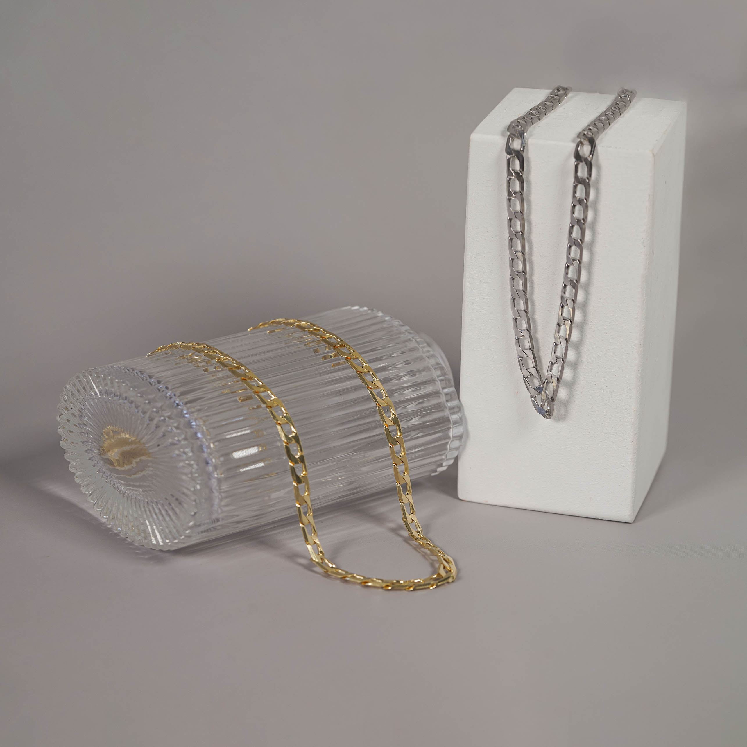 Classic Hollow Chain 925 Sterling Silver Necklace